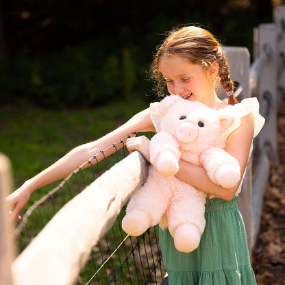 Pig Stuffed Animal - Oh so Soft Pig Plush, Pink, 18 Inch